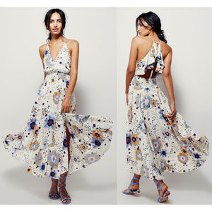 NEW Free People Marigold Maxi Dress in Gardenia S
